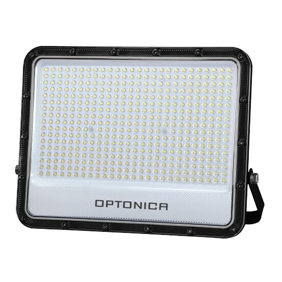 LED Floodlight, Black, 140Lm/W, 300W, White Light