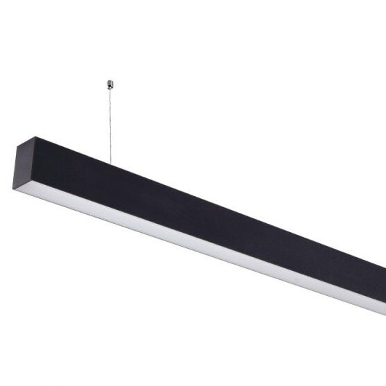 LED linijinis šviestuvas, 40W, juodas, sujungiamas, 5 metai garantija, neutrali balta šviesa 1 LED linijinis šviestuvas, 40W, juodas, sujungiamas, 5 metai garantija, neutrali balta šviesa 1
