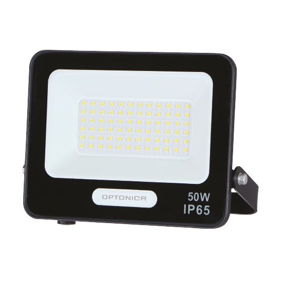 LED prožektorius, juodas, 90Lm/W, 50W, šilta balta šviesa LED prožektorius, juodas, 90Lm/W, 50W, šilta balta šviesa