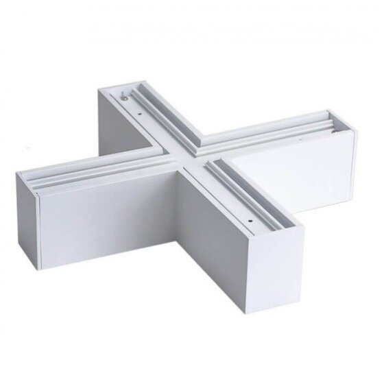 LED linijinis X sujungimas, 20W, baltas, plonas, neutrali balta šviesa 2