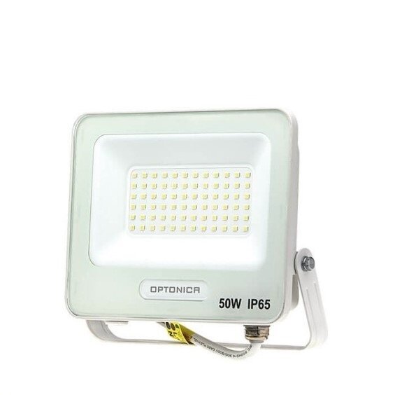 LED Floodlight, White, 90Lm/W, 50W, Warm Light 1