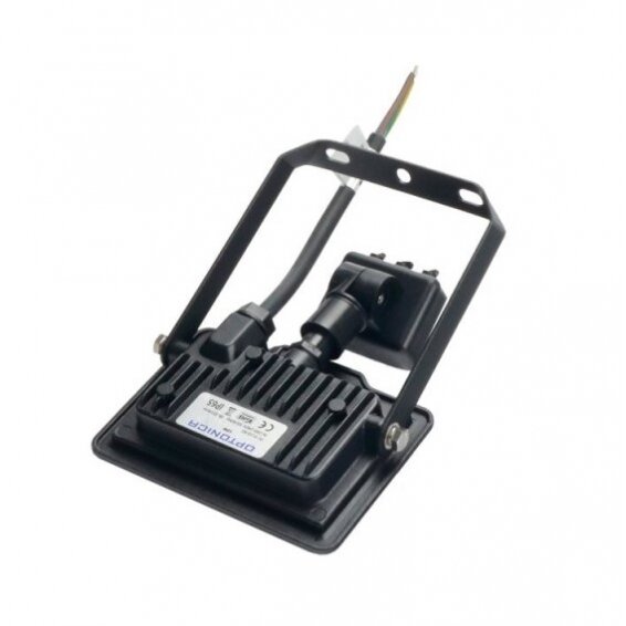 LED prožektorius, juodas, City Line, PIR jutiklis, 10W, šilta balta šviesa 2 LED prožektorius, juodas, City Line, PIR jutiklis, 10W, šilta balta šviesa 2