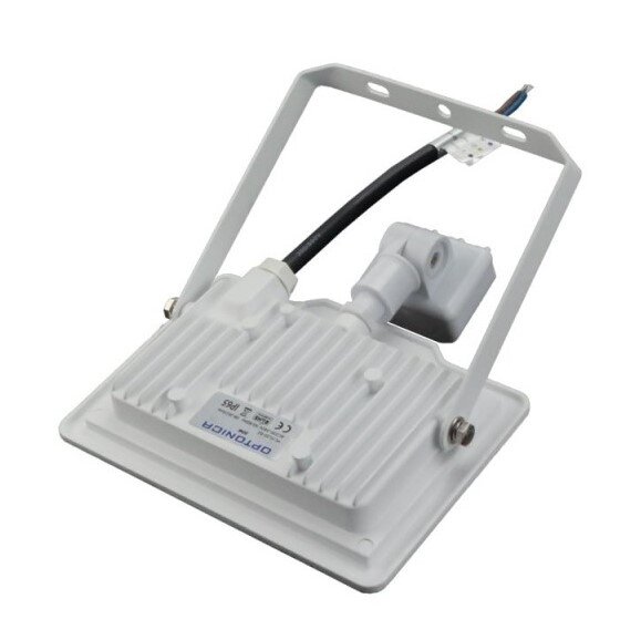 LED Floodlight, White, City Line, PIR Sensor, 20W, Warm Light 1