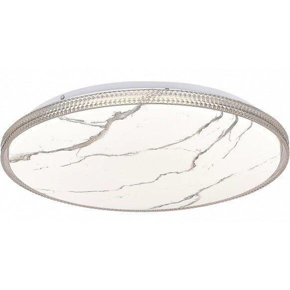 LED lubų šviestuvas, 20W, apvalus, baltas akmuo, atmintis, nuotolinis valdymas, CCT šviesa
