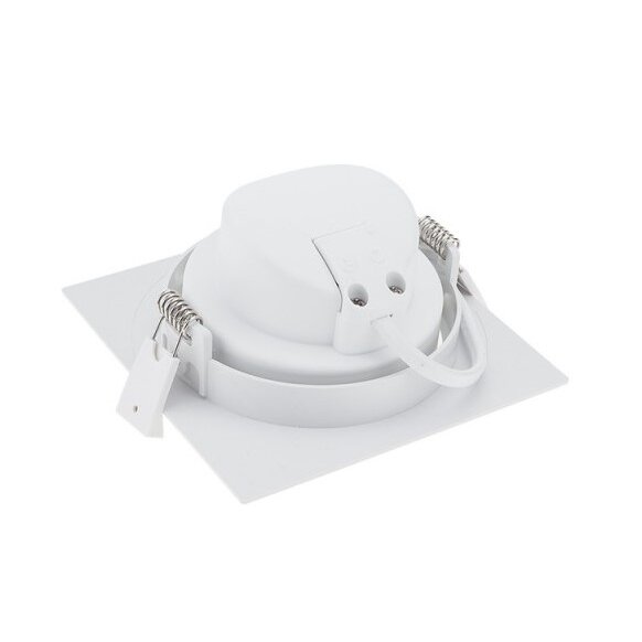LED šviestuvas, kvadratinis, pasukamas, 10W, šilta balta šviesa 2 LED šviestuvas, kvadratinis, pasukamas, 10W, šilta balta šviesa 2