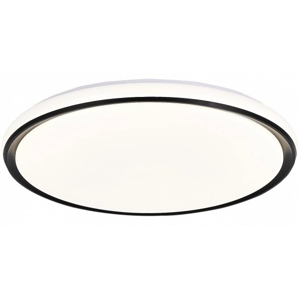LED lubų šviestuvas, 36W, apvalus, juodas/baltas, atmintis, nuotolinis valdymas, CCT šviesa LED lubų šviestuvas, 36W, apvalus, juodas/baltas, atmintis, nuotolinis valdymas, CCT šviesa