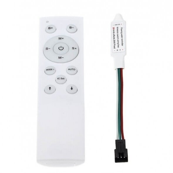 LED Controller, 12-24V, with RF Remote Console 1