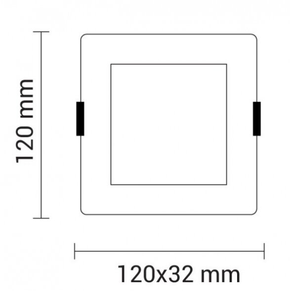 LED Mini Module, Square, 3 Years Warranty, Premium Line, 6W, CCT 3