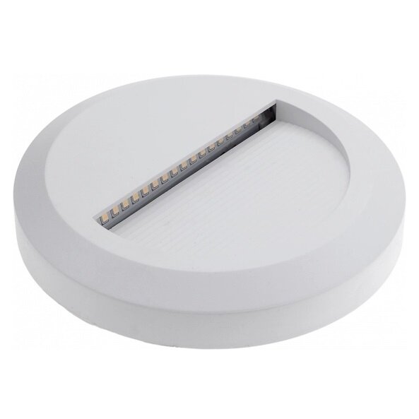 LED Step Light, Round, White, 2W, Neutral Light 1