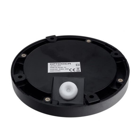 LED Step Light, Round, Black, 2W, Neutral Light 2