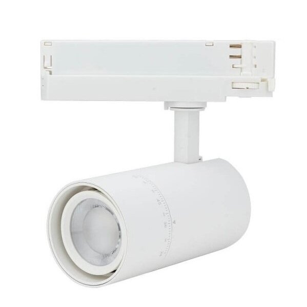 LED bėginis šviestuvas, 3F, 20W/25W/30W, 90Lm/W, baltas, CCT spalvos 1
