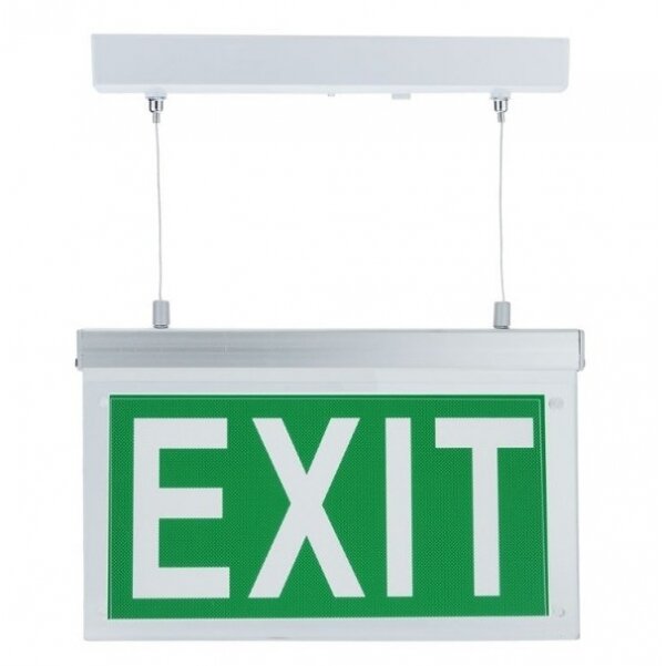 LED Hanging  Emergency Exit Light, 2W, 3 Hours, White Light 3