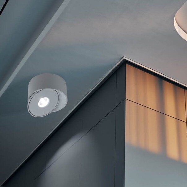 LED Downlight, 30W, Round, Rotatable, White, CCT 5