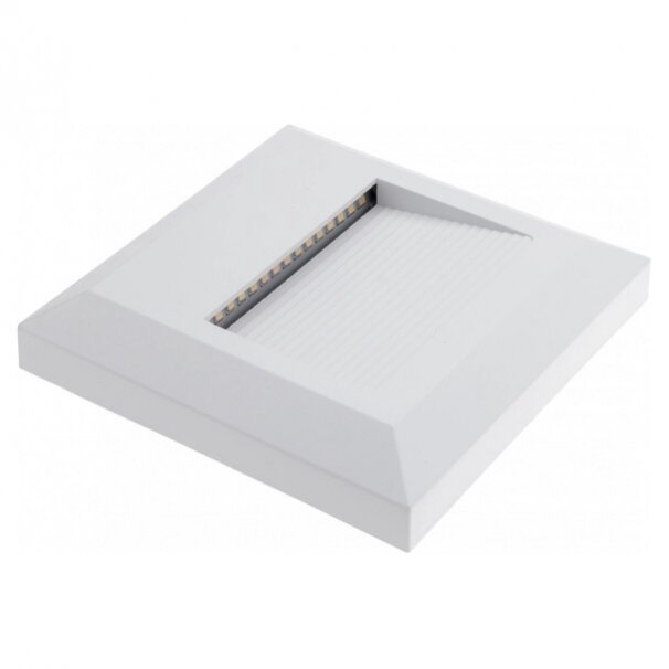 LED Step Light, Square, White, 2W, Warm Light 1