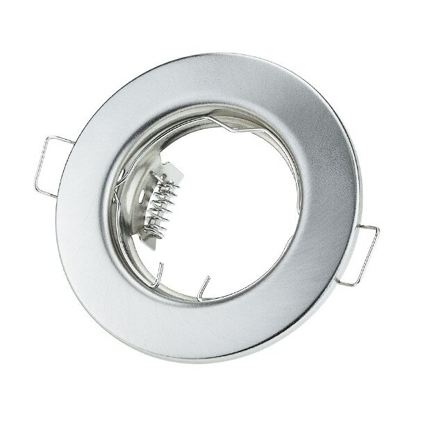 LED Ring, Round, Non-Adjustable, Inox, 2Pcs/Box