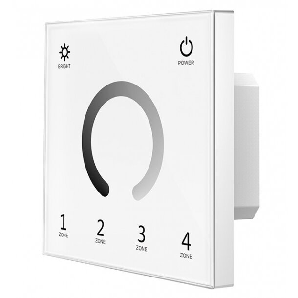LED DMX Controller, 4 Zones, Remote Control