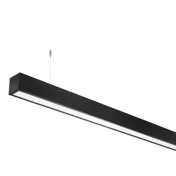 LED Linear Suspended Light, 40W, Black Body, 3 Years Warranty, Neutral Light LED Linear Suspended Light, 40W, Black Body, 3 Years Warranty, Neutral Light
