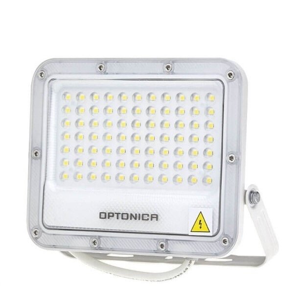 LED Floodlight, White, 100Lm/W, 50W, Warm Light 1