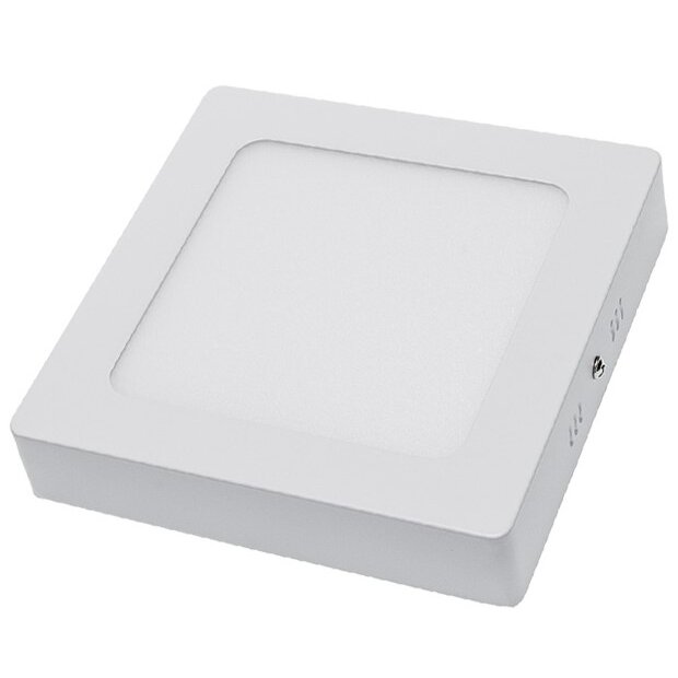 LED Surface Panel, Square, 12W, Warm Light