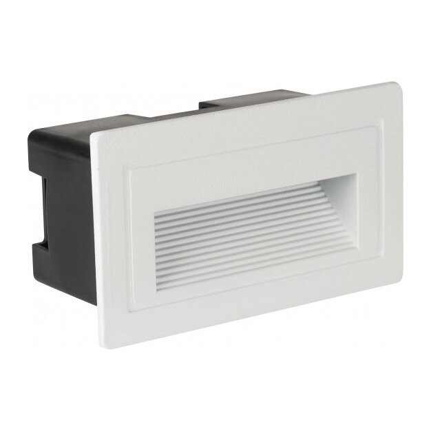 LED Step Light, Square, White, 3W, Warm Light