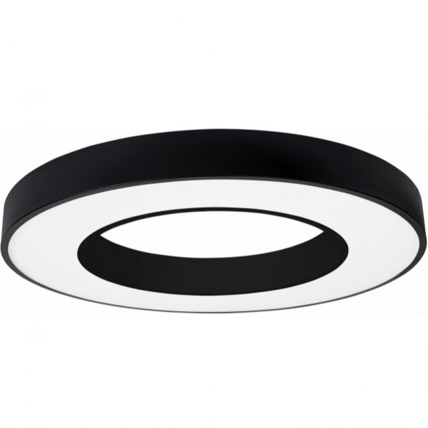 LED Ceiling Light, Round Shape, Black Body, 36W, Neutral Light