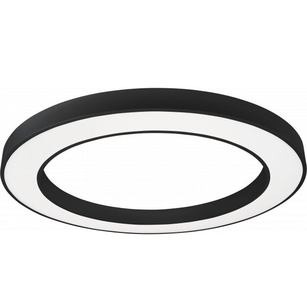 LED Ceiling Light, Round Shape, Black Body, 64W, Neutral Light