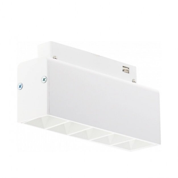 LED magnetinis linijinis prožektorius M35, 10W, 800Lm, 5 lemputės, baltas, neutrali balta šviesa 1 LED magnetinis linijinis prožektorius M35, 10W, 800Lm, 5 lemputės, baltas, neutrali balta šviesa 1