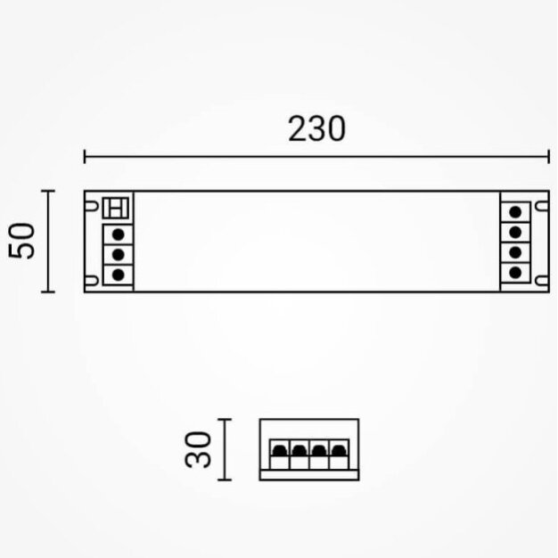 LED Slim Power Supply, 12V, 100W 1