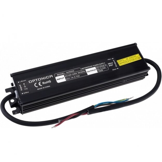 LED Waterproof Power Supply, IP67, 12V, 100W 1