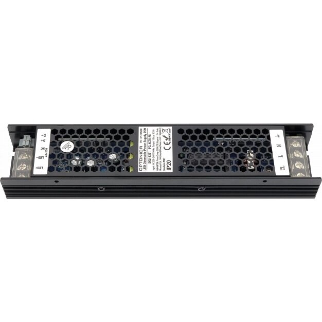 LED maitinimo šaltinis, 24V, 75W, reguliuojamas, plonas