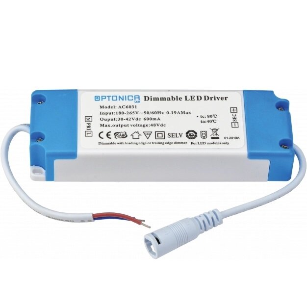 LED Dimmable Driver, 30-42V, 25W 1