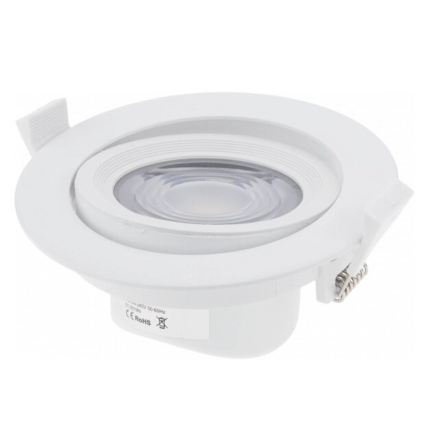 LED Downlight, Round, Rotatable, 10W, Warm Light 1