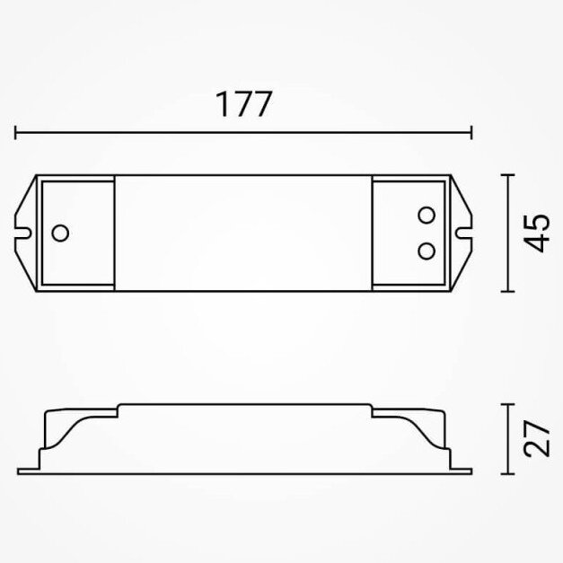 LED Dimming Driver, 12-36V, 5A/Ch, 4 Channels 2
