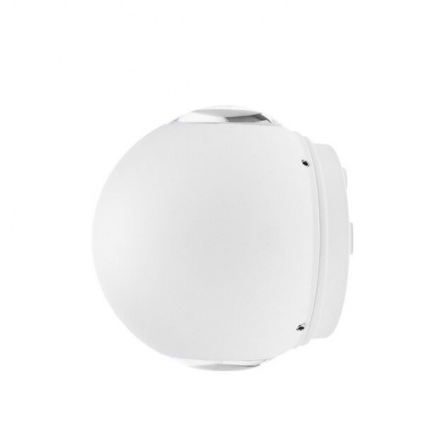 LED Wall Light, White, Round, 6W, Neutral Light 1