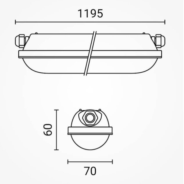 LED šviestuvas, 40W, vandeniui atsparus, 120cm, sujungiamas, neutrali balta šviesa 4 LED šviestuvas, 40W, vandeniui atsparus, 120cm, sujungiamas, neutrali balta šviesa 4