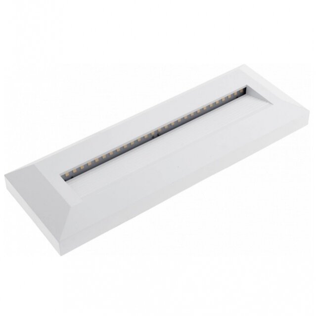 LED Step Light, Rectangular, White, 3W, Neutral Light 1