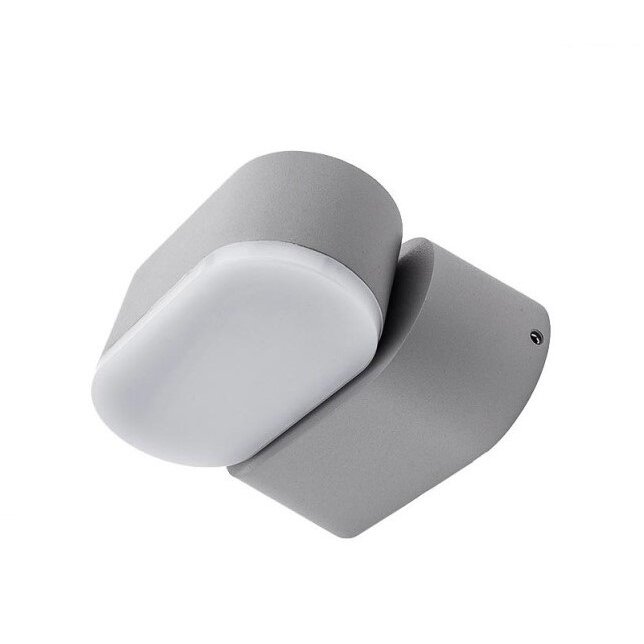 LED Wall Light, Grey, Rotatable, 6W, Warm Light 2