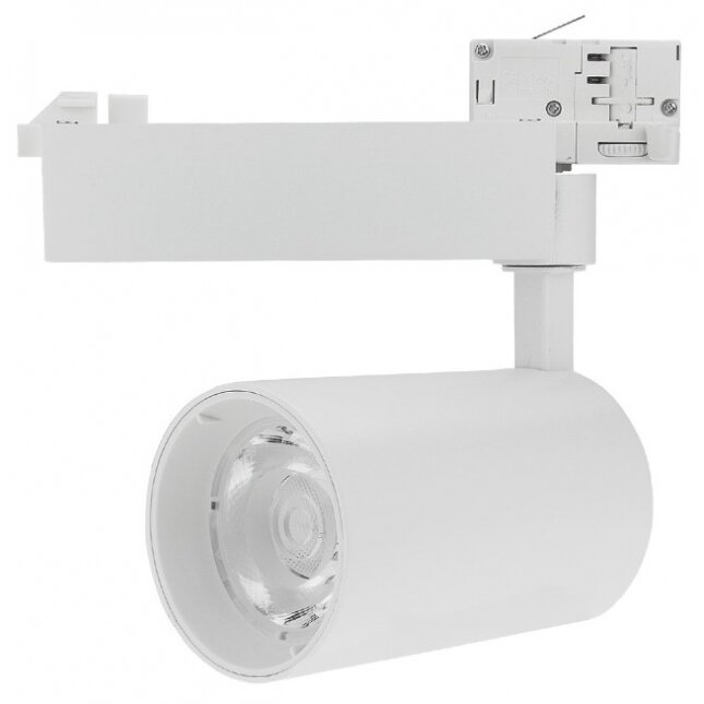 LED bėginis šviestuvas, 3F, 25W, 2750Lm, baltas, šilta balta šviesa