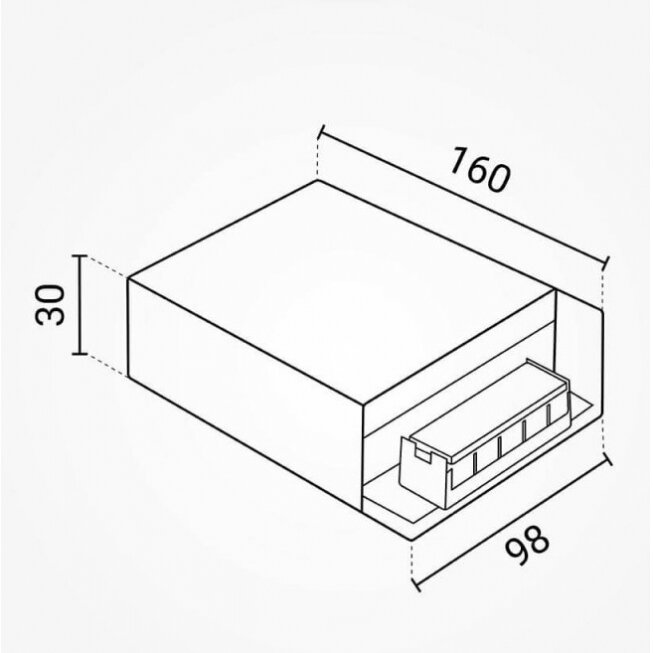 LED maitinimo šaltinis, 48V, 120W 2