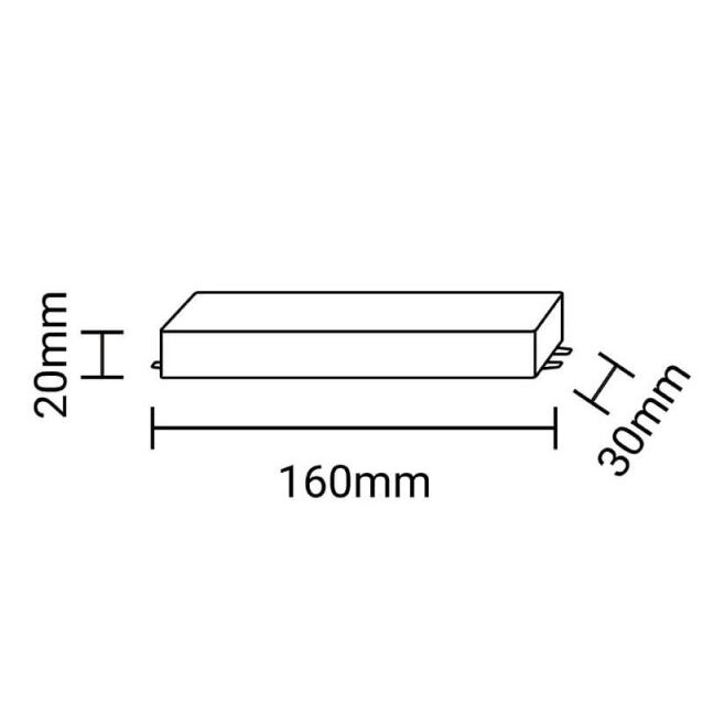 LED Strip Waterproof Power Supply, 12V, 30W 2