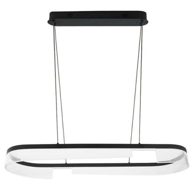 LED Pendant Lamp, 30W, Sand Black, Warm Light 1