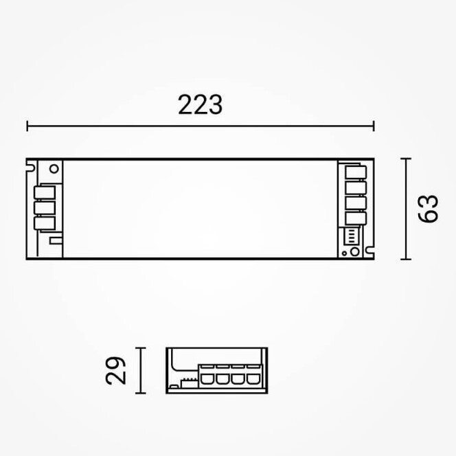 LED Strip Power Supply, 300W, 12V, 25A, Noiseless 3