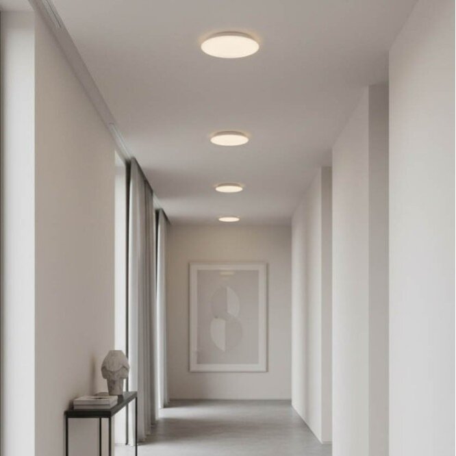 LED Ceiling Light, White Body, 12W, 3CCT 5