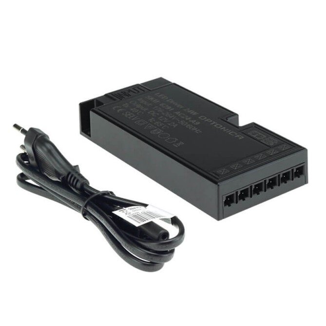 LED juostos maitinimo šaltinis, 12V, 24W, labai plonas 2