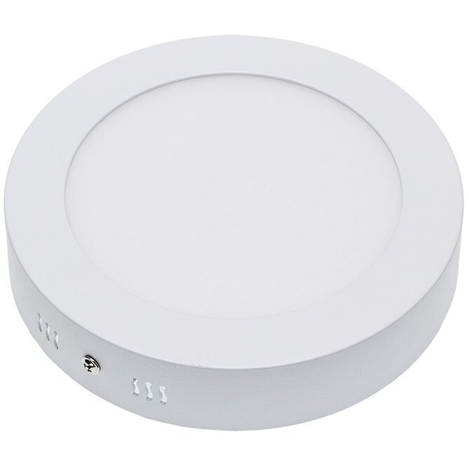 LED Surface Panel, Round, 12W, Neutral Light
