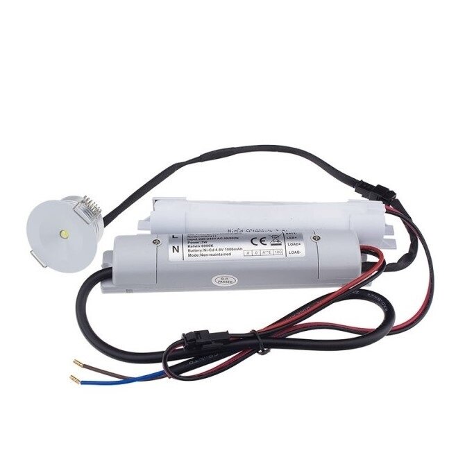 LED avarinis šviestuvas, 3W, 40Lm/W, 3 val. 1