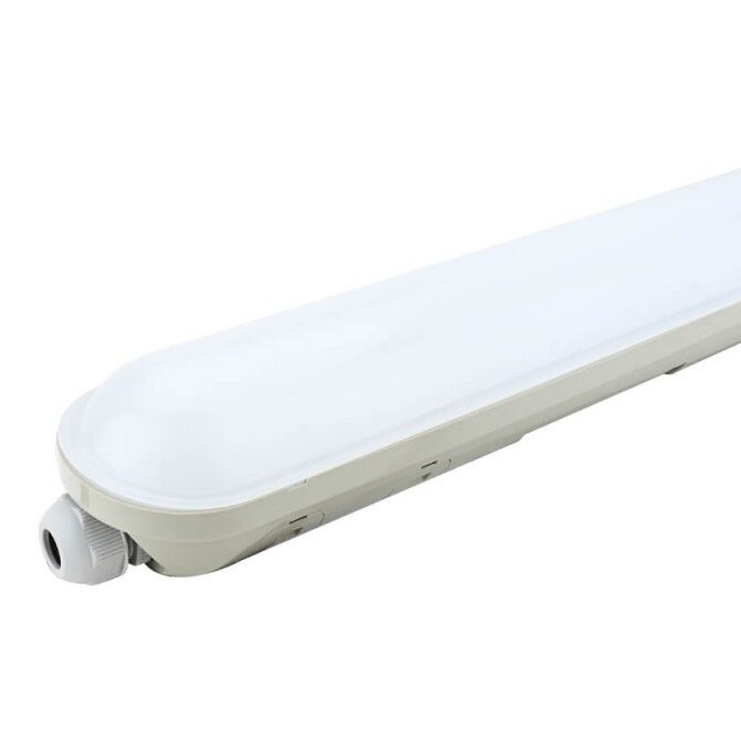 LED šviestuvas, 40W, vandeniui atsparus, 120cm, neutrali balta šviesa 1