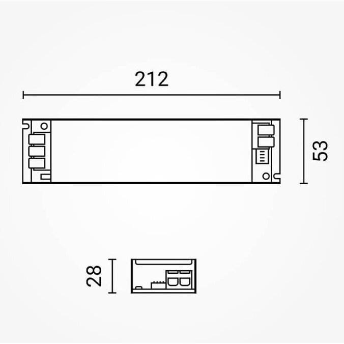 LED Strip Power Supply, 150W, 24V, 6.25A, Noiseless 3