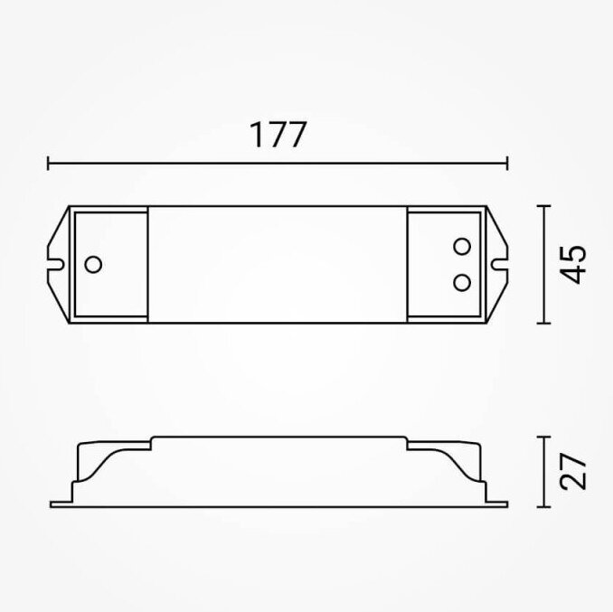 LED TRIAC Dimmer, 12-48V, 15A/1Ch 5
