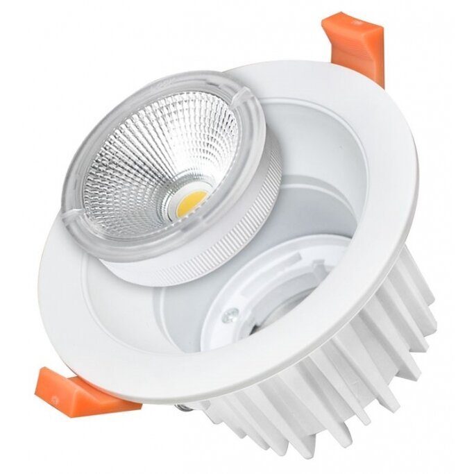 LED Downlight, Round, Exchangeable, 25W, Neutral Light